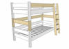 Dřevěný nábytek Gazel, spojovací díl k posteli Sendy bílá.
