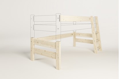 Dřevěný nábytek Gazel, zvyšující díl k posteli Sendy