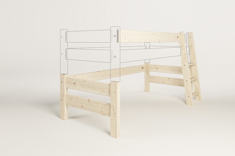 Dřevěný nábytek Gazel, zvyšující díl k posteli Sendy
